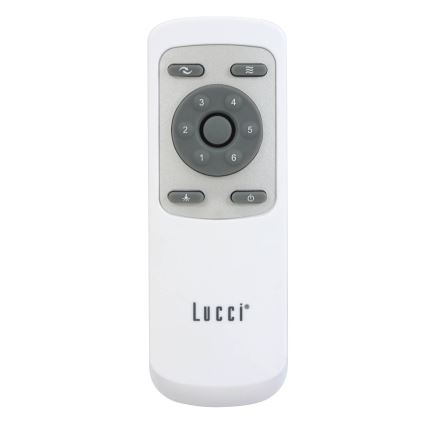 Lucci air 213301- LED Stmievateľný stropný ventilátor UNIONE 1xGX53/12W/230V hnedá/lesklý chróm + diaľkové ovládanie