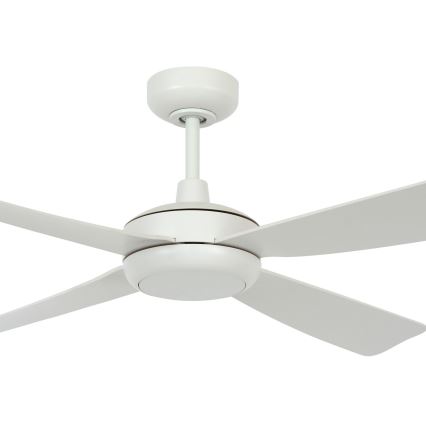 Lucci air 213302 - LED Stmievateľný stropný ventilátor SLIPSTREAM 1xGX53/12W/230V biela + diaľkové ovládanie