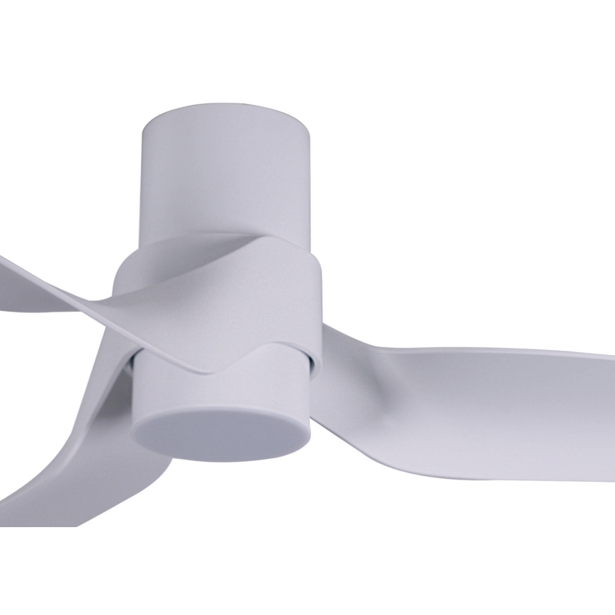 Lucci air 213353 - LED Stmievateľný stropný ventilátor NAUTICA 1xGX53/12W/230V biela + diaľkové ovládanie