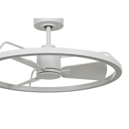 Lucci Air 21612286 - LED Stmievateľný stropný ventilátor CESSNA LED/36W/230V 3000/4000/5000K biela + diaľkové ovládanie
