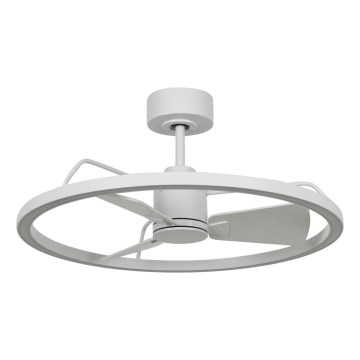 Lucci Air 21612286 - LED Stmievateľný stropný ventilátor CESSNA LED/36W/230V 3000/4000/5000K biela + diaľkové ovládanie