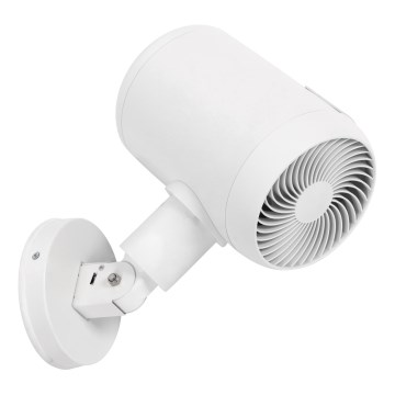 Lucci Air 21612549 - Nástenný ventilátor JET 32W/230V biela + diaľkové ovládanie