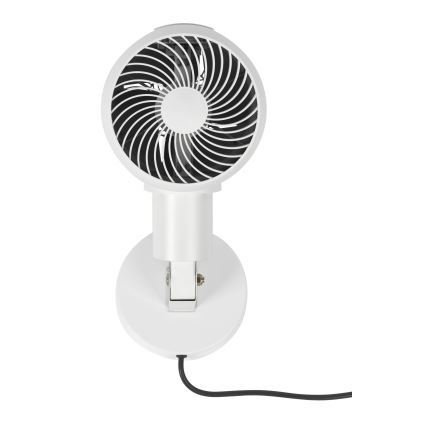 Lucci Air 21612549 - Nástenný ventilátor JET 32W/230V biela + diaľkové ovládanie