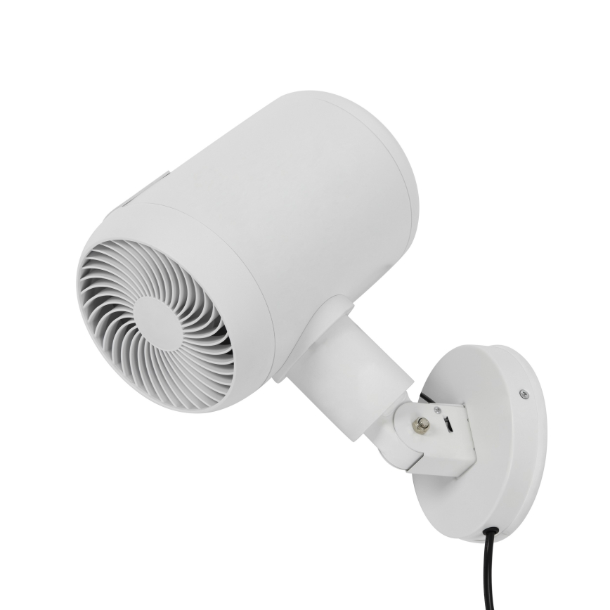 Lucci Air 21612549 - Nástenný ventilátor JET 32W/230V biela + diaľkové ovládanie