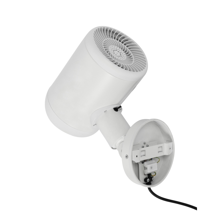 Lucci Air 21612549 - Nástenný ventilátor JET 32W/230V biela + diaľkové ovládanie