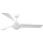 Lucci Air 21617049 - LED stmievateľný stropný ventilátor OSPREY 1xGX53/12W/230V pr. 132 cm biela + diaľkové ovládanie