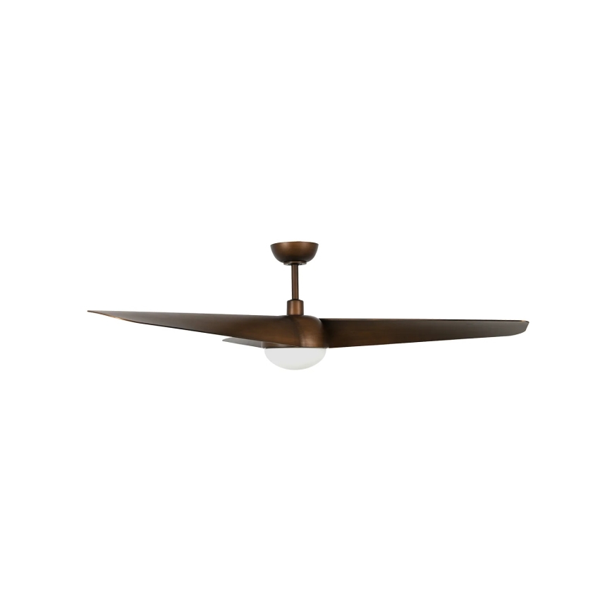 Lucci Air 21617249 - LED stmievateľný stropný ventilátor OSPREY 1xGX53/12W/230V priemer 132 cm bronz + diaľkové ovládanie