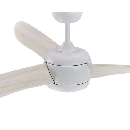 Lucci air 512911 - LED Stropný ventilátor AIRFUSION NORDIC LED/20W/230V drevo/biela + diaľkové ovládanie