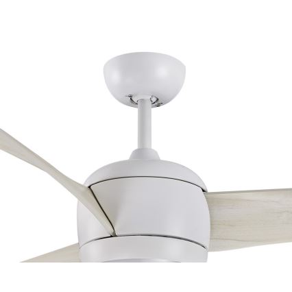 Lucci air 512911 - LED Stropný ventilátor AIRFUSION NORDIC LED/20W/230V drevo/biela + diaľkové ovládanie