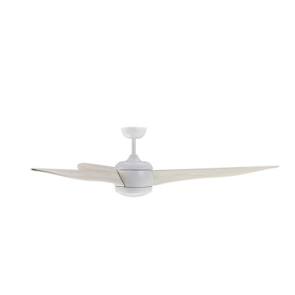 Lucci air 512911 - LED Stropný ventilátor AIRFUSION NORDIC LED/20W/230V drevo/biela + diaľkové ovládanie