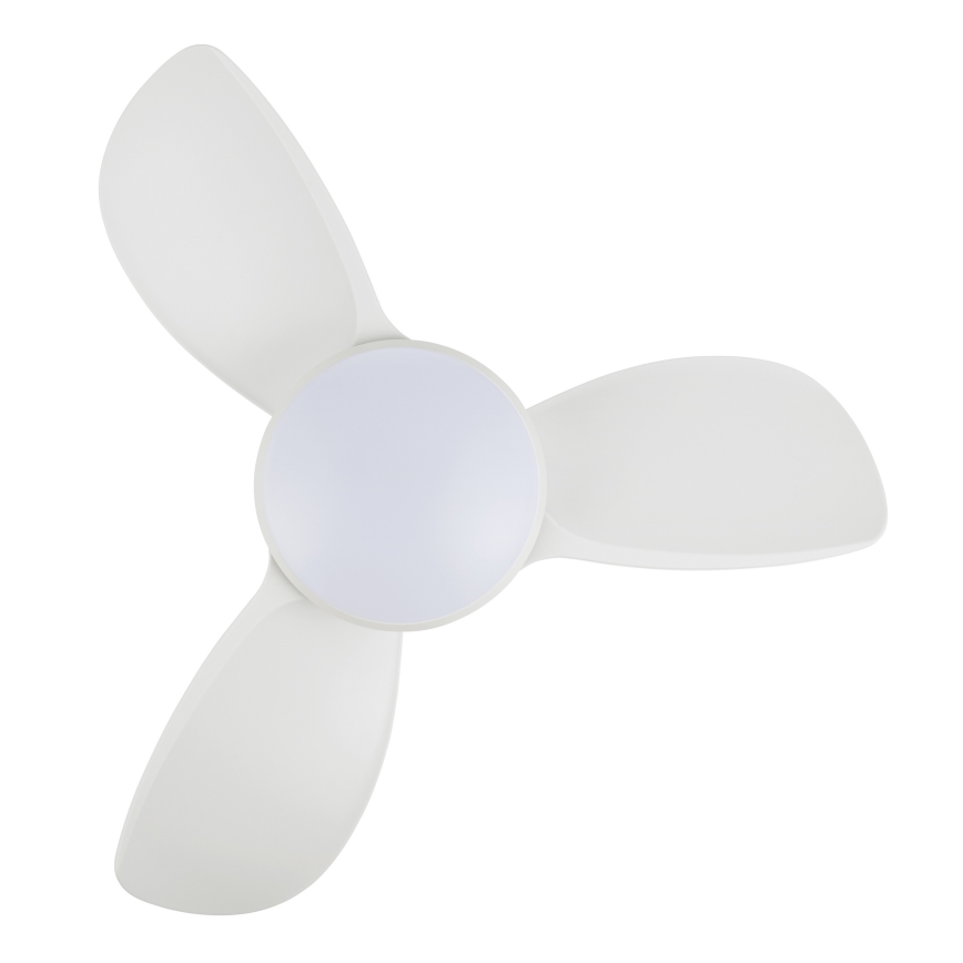 Lucci air 513071 - LED Stmievateľný stropný ventilátor SYROS LED/18W/230V 3000/4000/6000K biela + diaľkové ovládanie