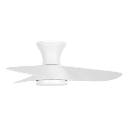 Lucci Air 51307149 - LED stlmiteľný stropný ventilátor SYROS II LED/18W/230V 3000/4000/6000K pr. 76 cm biela + diaľkové ovládanie