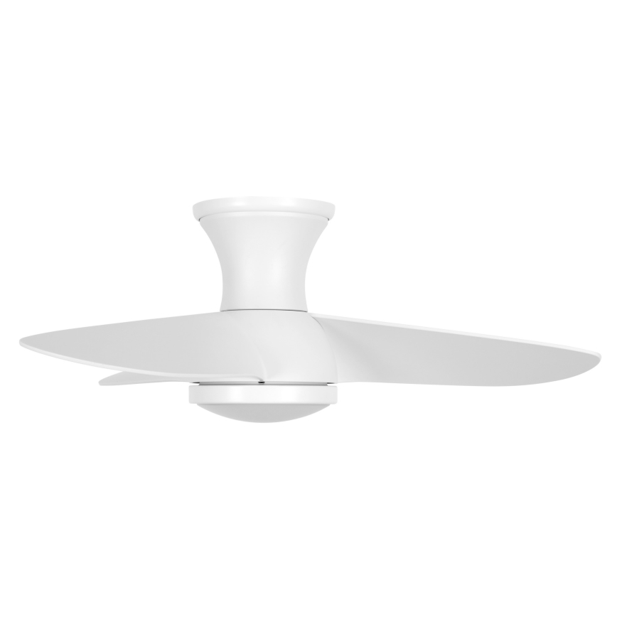 Lucci Air 51307149 - LED stlmiteľný stropný ventilátor SYROS II LED/18W/230V 3000/4000/6000K pr. 76 cm biela + diaľkové ovládanie