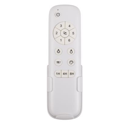 Lucci air 513072 - LED Stmievateľný stropný ventilátor BRONX LED/18W/230V 3000/4000/6000K čierna/lesklý chróm + diaľkové ovládanie