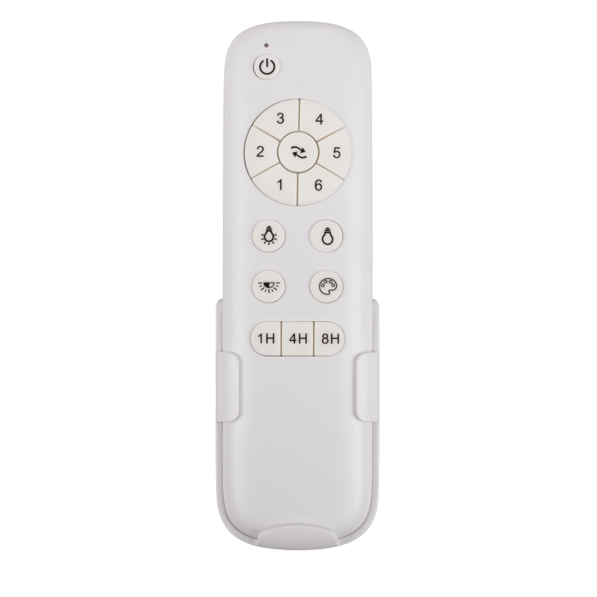Lucci air 513072 - LED Stmievateľný stropný ventilátor BRONX LED/18W/230V 3000/4000/6000K čierna/lesklý chróm + diaľkové ovládanie