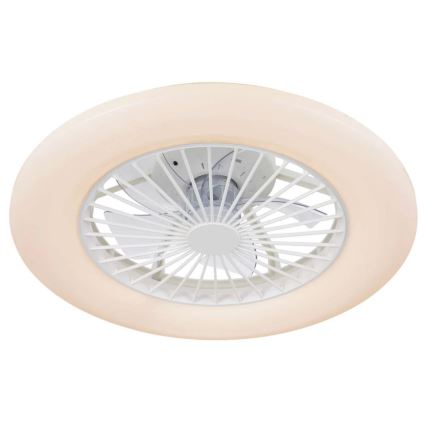 Lucci Air 513200 - LED Stmievateľné stropné svietidlo s ventilátorom OSLO LED/20W/230V 3000/4500/6500K biela + diaľkové ovládanie
