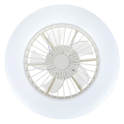 Lucci Air 513200 - LED Stmievateľné stropné svietidlo s ventilátorom OSLO LED/20W/230V 3000/4500/6500K biela + diaľkové ovládanie