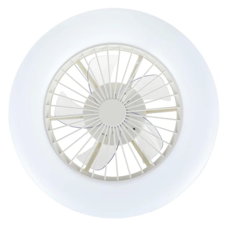 Lucci Air 513200 - LED Stmievateľné stropné svietidlo s ventilátorom OSLO LED/20W/230V 3000/4500/6500K biela + diaľkové ovládanie