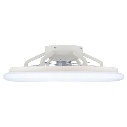 Lucci Air 513200 - LED Stmievateľné stropné svietidlo s ventilátorom OSLO LED/20W/230V 3000/4500/6500K biela + diaľkové ovládanie