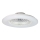 Lucci Air 513200 - LED Stmievateľné stropné svietidlo s ventilátorom OSLO LED/20W/230V 3000/4500/6500K biela + diaľkové ovládanie