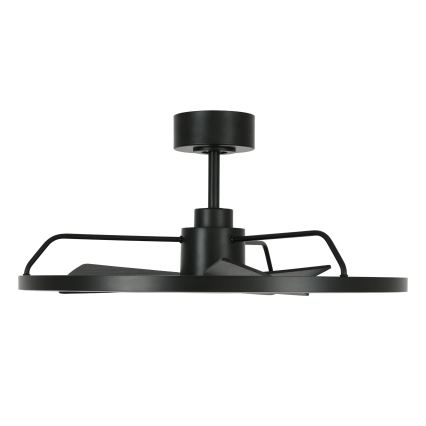 Lucci Air 516124 - LED Stmievateľný stropný ventilátor CESSNA LED/36W/230V 3000/4000/5000K čierna + diaľkové ovládanie