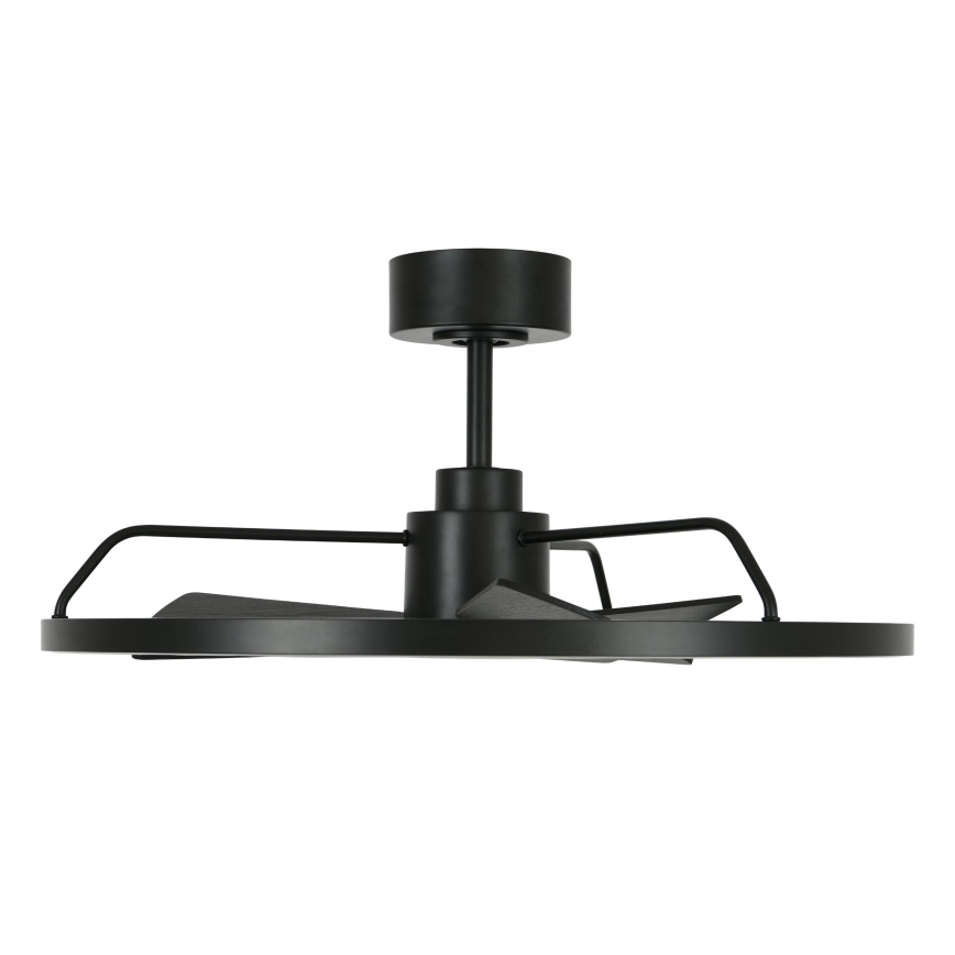 Lucci Air 516124 - LED Stmievateľný stropný ventilátor CESSNA LED/36W/230V 3000/4000/5000K čierna + diaľkové ovládanie