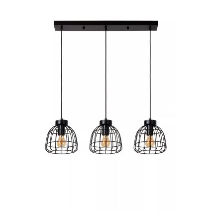 Lucide 00429/03/30 - Luster na lanku FILOX 3xE27/40W/230V