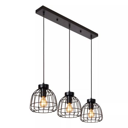 Lucide 00429/03/30 - Luster na lanku FILOX 3xE27/40W/230V