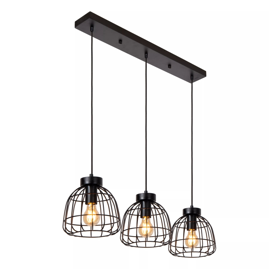 Lucide 00429/03/30 - Luster na lanku FILOX 3xE27/40W/230V