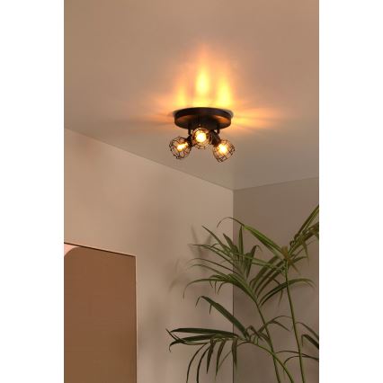 Lucide 00929/13/30 - Bodové svietidlo FILOX 3xE14/40W/230V