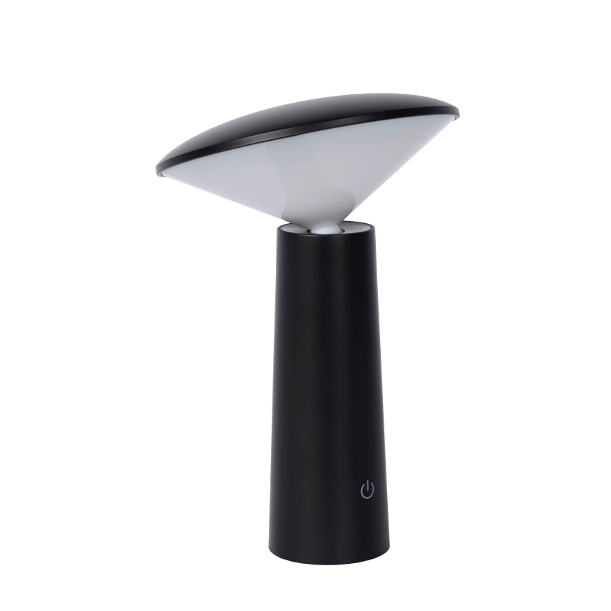 Lucide 02807/04/30 - LED Stmievateľná dotyková vonkajšia lampa JIVE LED/3W/3,7V USB 3000/4750/6500K IP44 1200 mAh čierna