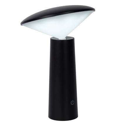 Lucide 02807/04/30 - LED Stmievateľná dotyková vonkajšia lampa JIVE LED/3W/3,7V USB 3000/4750/6500K IP44 1200 mAh čierna