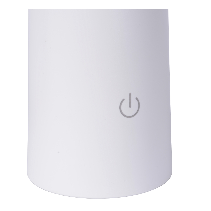 Lucide 02807/04/31 - LED Stmievateľná dotyková vonkajšia lampa JIVE LED/3W/3,7V USB 3000/4750/6500K IP44 1200 mAh biela