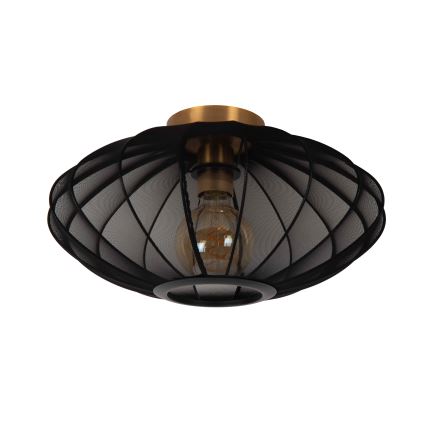 Lucide 03147/40/30 - Stropné svietidlo CORINA 1xE27/40W/230V pr. 40 cm čierna