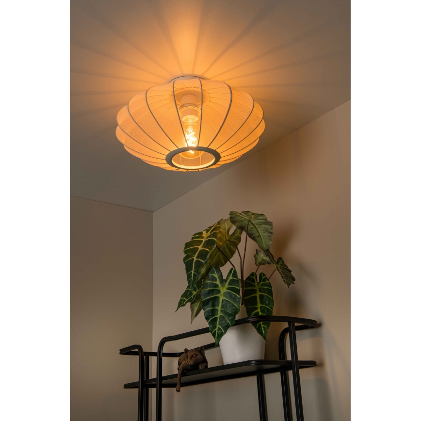 Lucide 03147/40/38 - Stropné svietidlo CORINA 1xE27/40W/230V pr. 40 cm krémová
