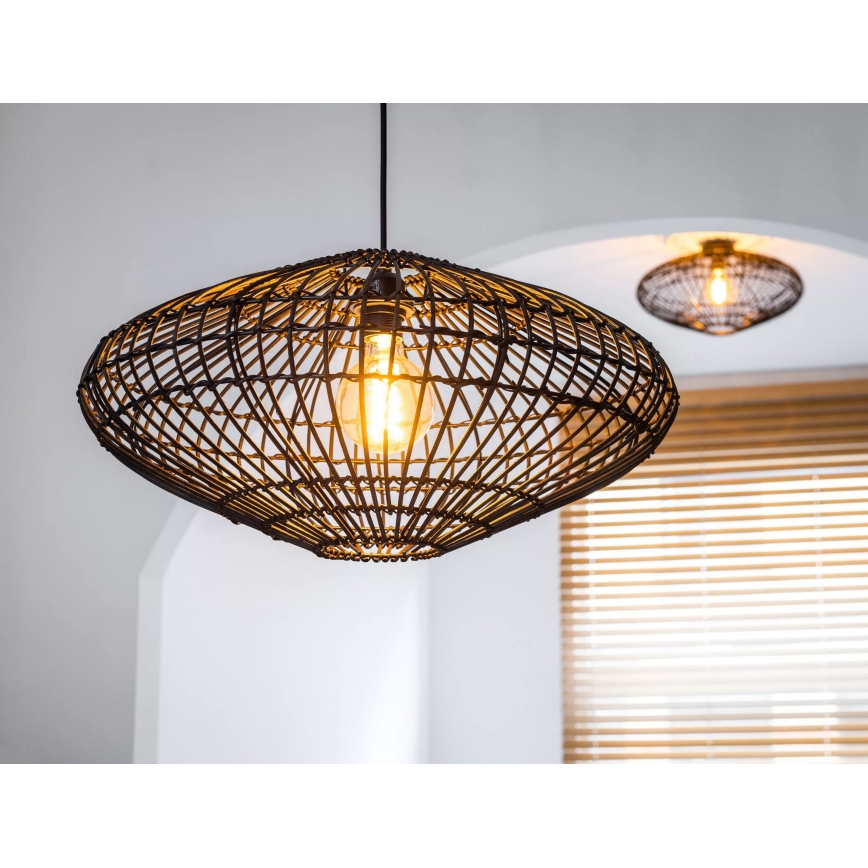 Lucide 03435/56/30 - Luster na lanku MAGALI 1xE27/40W/230V čierna