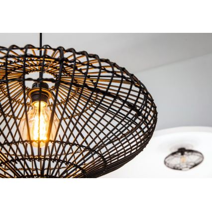 Lucide 03435/56/30 - Luster na lanku MAGALI 1xE27/40W/230V čierna