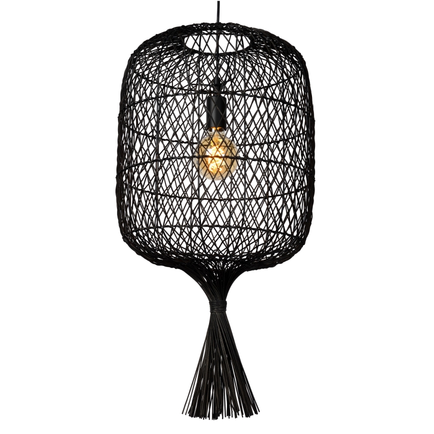 Lucide 03436/40/30 - Luster na lanku GARVE 1xE27/40W/230V čierna