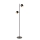 Lucide 03703/10/30 - LED stojacia lampa SKANSKA-LED 2xLED/5W/230V čierna