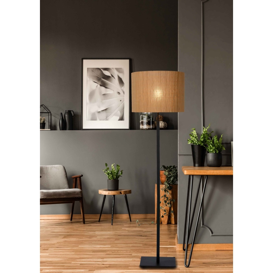 Lucide 03729/81/30 - Stojacia lampa MAGIUS 1xE27/40W/230V bambus
