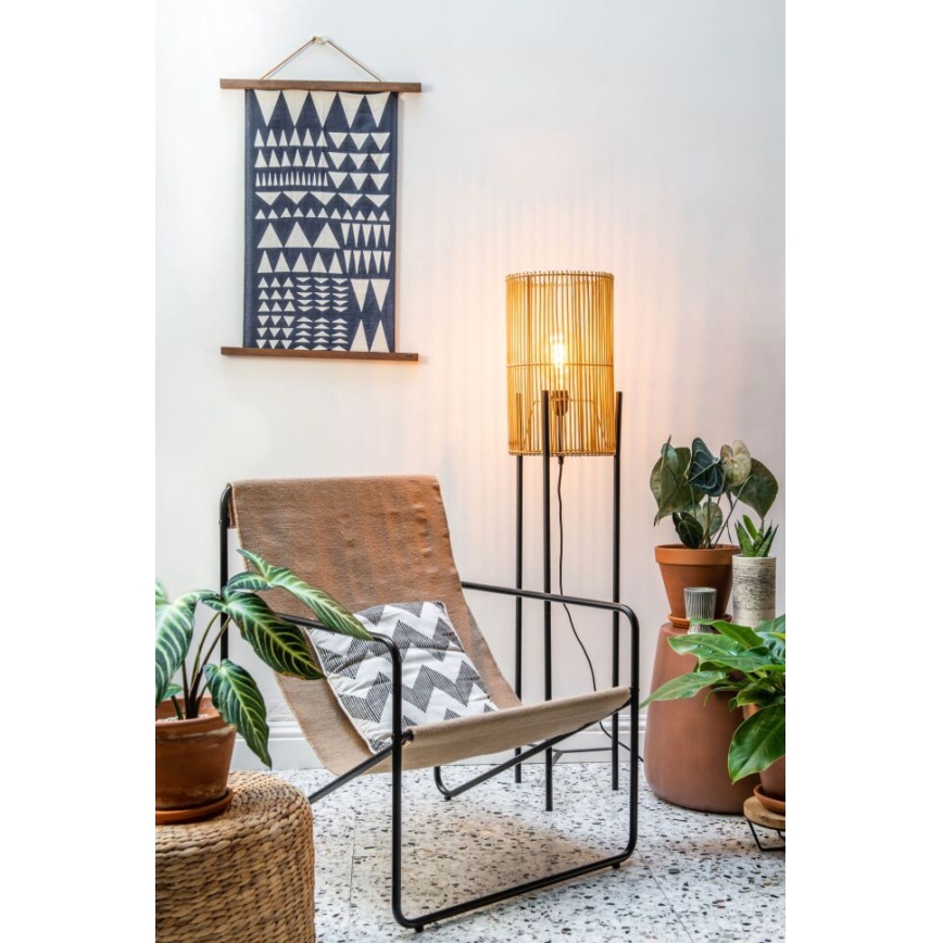 Lucide 03740/01/72 - Stojacia lampa JANTINE 1xE27/40W/230V