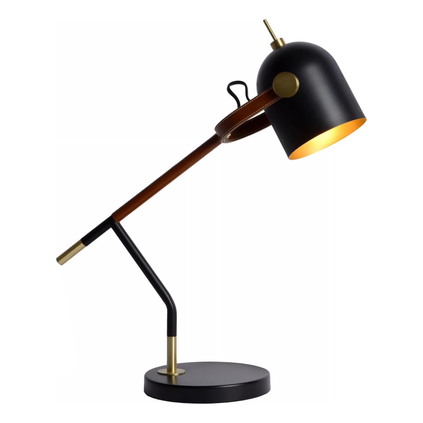 Lucide 05627/01/30 - Stolná lampa WAYLON 1xE27/25W/230V čierna