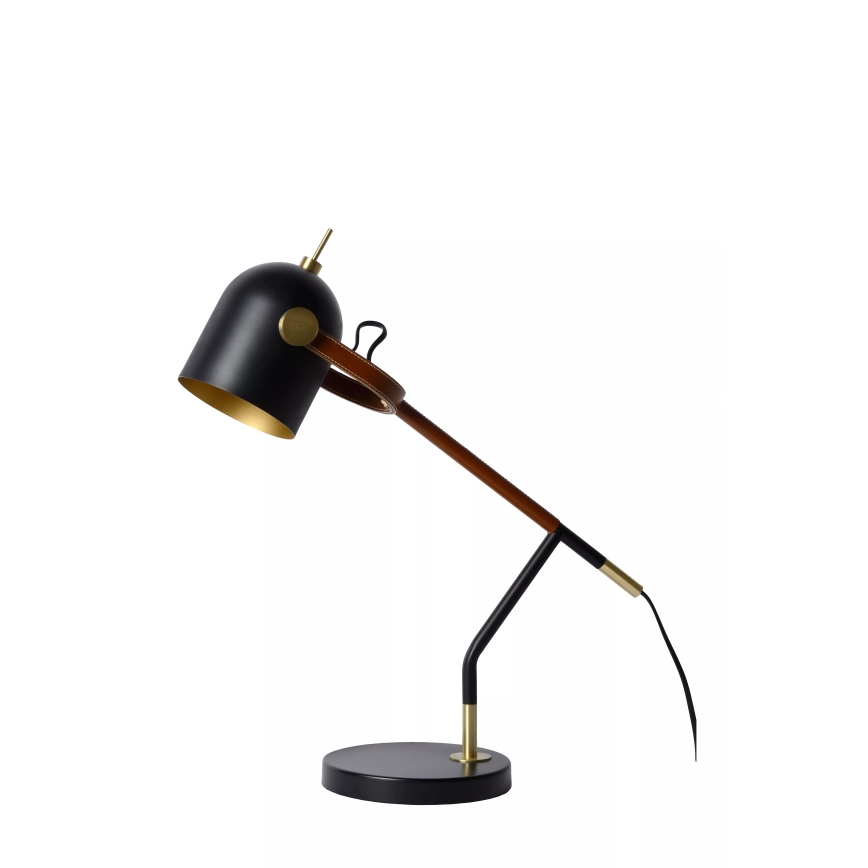 Lucide 05627/01/30 - Stolná lampa WAYLON 1xE27/25W/230V čierna