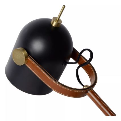 Lucide 05627/01/30 - Stolná lampa WAYLON 1xE27/25W/230V čierna