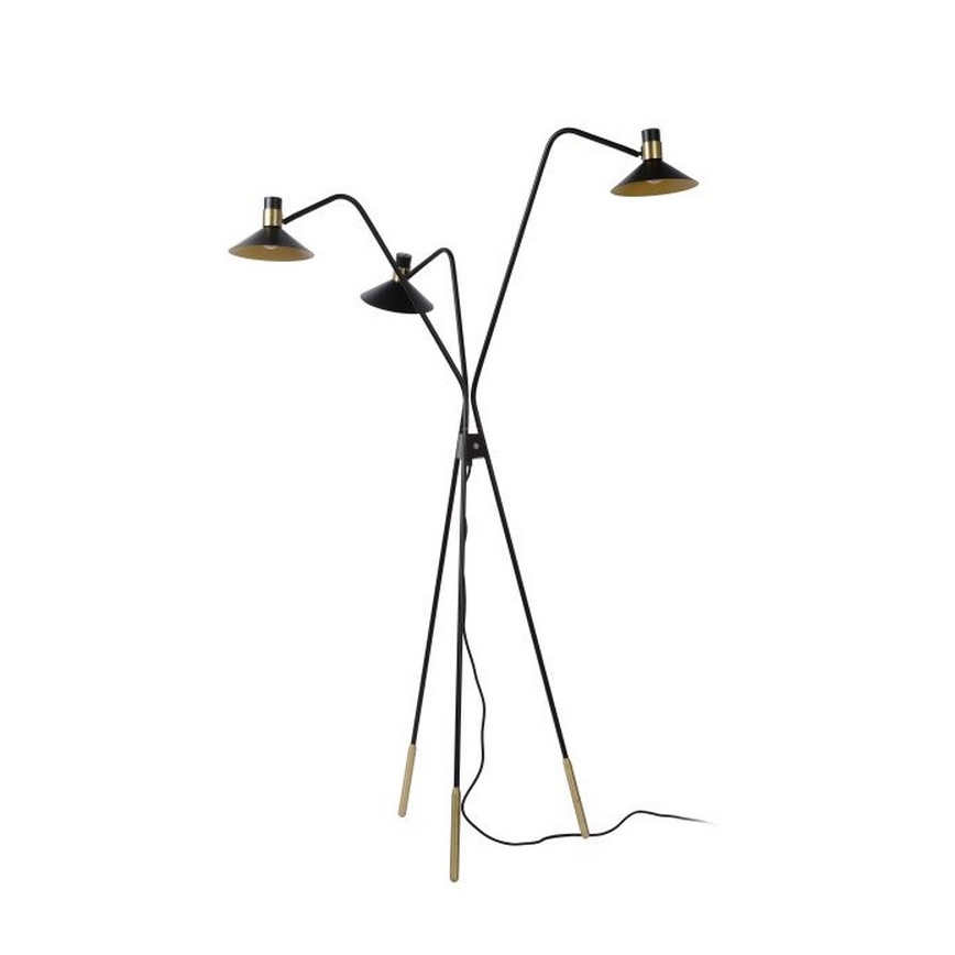 Lucide 05728/03/30 - Stojacia lampa PEPIJN 3xE14/40W/230V