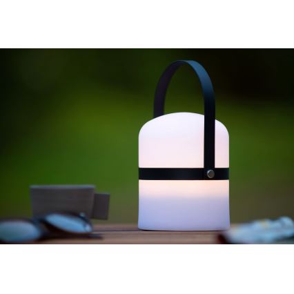 Lucide 06802/01/30 - LED Vonkajšia stmievateľná lampa LITTLE JOE LED/0,3W/3,7V USB IP44 680 mAh čierna