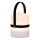 Lucide 06802/01/30 - LED Vonkajšia stmievateľná lampa LITTLE JOE LED/0,3W/3,7V USB IP44 680 mAh čierna