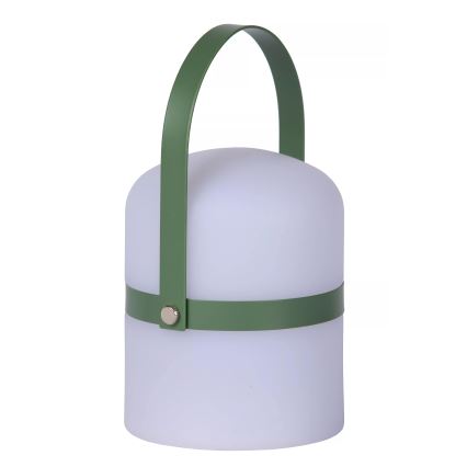 Lucide 06802/01/33 - LED Vonkajšia stmievateľná lampa LITTLE JOE LED/0,3W/3,7V USB IP44 680 mAh zelená
