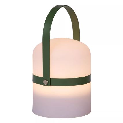 Lucide 06802/01/33 - LED Vonkajšia stmievateľná lampa LITTLE JOE LED/0,3W/3,7V USB IP44 680 mAh zelená