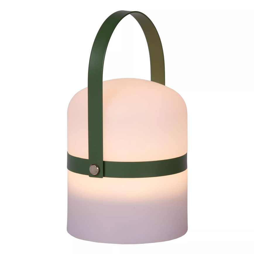 Lucide 06802/01/33 - LED Vonkajšia stmievateľná lampa LITTLE JOE LED/0,3W/3,7V USB IP44 680 mAh zelená